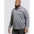 D555 Brockville Long Sleeve Polo Grey - Поло тениски - мъжки тениски с яка големи размери