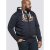 D555 Stockton Hoodie Navy - Суичъри & cуичъри с качулка - мъжки суичъри големи размери