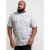 D555 Dario T-shirt Grey - Тениски - мъжки тениски големи размери