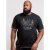 D555 Shelby T-shirt Black - Тениски - мъжки тениски големи размери