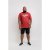 D555 Shelton T-shirt Red - Тениски - мъжки тениски големи размери