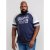 D555 Jones T-shirt Navy - Тениски - мъжки тениски големи размери