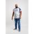 D555 Jones T-shirt Grey - Тениски - мъжки тениски големи размери