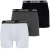 Lavecchia 1020 Boxershorts 3-pack Black/Charcoal/White - Бельо & Бански шорти - Мъжко бельо големи размери