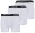 Lavecchia 1020 Boxershorts 3-pack White - Бельо & Бански шорти - Мъжко бельо големи размери