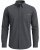 Motley Denim Lisbon Long Sleeve Shirt Charcoal - Ризи - мъжки ризи големи размери