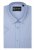 Kam Jeans 6283 Casual SS Herringbone Shirt Blue - Ризи - мъжки ризи големи размери