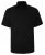 Kam Jeans 6283 Casual SS Herringbone Shirt Black - Ризи - мъжки ризи големи размери
