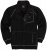 Adamo Manuel Sweatshirt with Zipper Black - Суичъри & cуичъри с качулка - мъжки суичъри големи размери