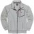 Adamo Manuel Sweatshirt with Zipper Grey - Суичъри & cуичъри с качулка - мъжки суичъри големи размери