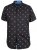 D555 Marley Shirt Black - Ризи - мъжки ризи големи размери