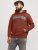 Jack & Jones CALEB Hoodie Red - Суичъри & cуичъри с качулка - мъжки суичъри големи размери