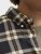 Jack & Jones Classic Flannel Long Sleeve Shirt Black - Ризи - мъжки ризи големи размери