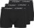 Jack & Jones Soho Solid Trunks 3-Pack Black - Бельо & Бански шорти - Мъжко бельо големи размери