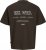 Jack & Jones Urban Edge Studio T-shirt Brown - Тениски - мъжки тениски големи размери