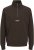Jack & Jones Soho Sweatshirt with Zipper Brown - Суичъри & cуичъри с качулка - мъжки суичъри големи размери