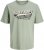 Jack & Jones Logo 2COL T-shirt Iceberg Green - Тениски - мъжки тениски големи размери