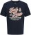 Jack & Jones Logo 2COL T-Shirt Blue - Тениски - мъжки тениски големи размери
