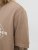 Jack & Jones Dover T-shirt Short Sleeve Brown - Тениски - мъжки тениски големи размери