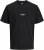 Jack & Jones Soho T-Shirt Black - Тениски - мъжки тениски големи размери