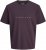 Jack & Jones STAR T-Shirt Purple - Тениски - мъжки тениски големи размери