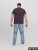 Jack & Jones STAR T-Shirt Purple - Тениски - мъжки тениски големи размери
