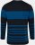 JP1880 Pyjamas Two-piece Long Sleeve with Stripes Blue - Бельо & Бански шорти - Мъжко бельо големи размери