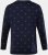JP1880 Two-piece Pyjamas Long Sleeve and Long Trousers Navy - Бельо & Бански шорти - Мъжко бельо големи размери