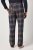 JP1880 Pyjama Trousers Flannel Check Brown - Бельо & Бански шорти - Мъжко бельо големи размери