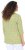 Ulla Popken Flower Print 3/4 Sleeve A-Line Tee Lime - Печатни тениски за жени - 