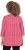 Ulla Popken Minimalist Ho Ho Ho Print 3/4 Sleeve Tee Salsa Red - Печатни тениски за жени - 