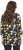 Ulla Popken Graphic Print 3/4 Sleeve Tee Black - Печатни тениски за жени - 