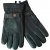 JP1880 Gloves Leather Warm Lining Black - Аксесоари - 