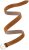 Ulla Popken Suede Thin Belt Brown - Дамски колани - 