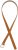 Ulla Popken Soft Suede Belt Brown - Дамски колани - 