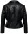 Only Carmakoma Emmy Biker Jacket Black - Кожени якета - 