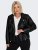 Only Carmakoma Emmy Biker Jacket Black - Кожени якета - 