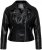 Only Carmakoma Emmy Biker Jacket Black - Кожени якета - 