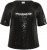 Kaffe Curve Mirana Sequin Blouse Black - Блузи - 