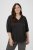 Kaffe Curve Ada Blouse Black - Блузи - 
