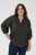 Kaffe Curve Luisa Blouse Black Deep - Блузи - 