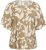 Kaffe Curve Marla Blouse Oak Chalk Leaf - Блузи - 