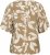 Kaffe Curve Marla Blouse Oak Chalk Leaf - Блузи - 