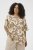Kaffe Curve Marla Blouse Oak Chalk Leaf - Блузи - 