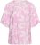 Kaffe Curve Marla Blouse Pink Frosting Chalk Leaf - Блузи - 