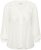 Kaffe Curve Lana Frill Blouse White - Блузи - 