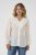 Kaffe Curve Lana Frill Blouse White - Блузи - 