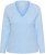 Kaffe Curve Jilanda V-Neck Pullover Blue - Пуловери и Трикотаж - 
