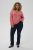 Kaffe Curve Jilanda V-Neck Pullover Red - Пуловери и Трикотаж - 