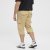 North Latitude 51136 Capri Shorts Beige - Шорти - мъжки къси панталони големи размери